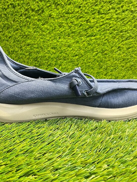 Kuru Draft Rento Mens Size 11.5 Blue Beige Classic Outdoor Walking Slip-On Shoes main image 4